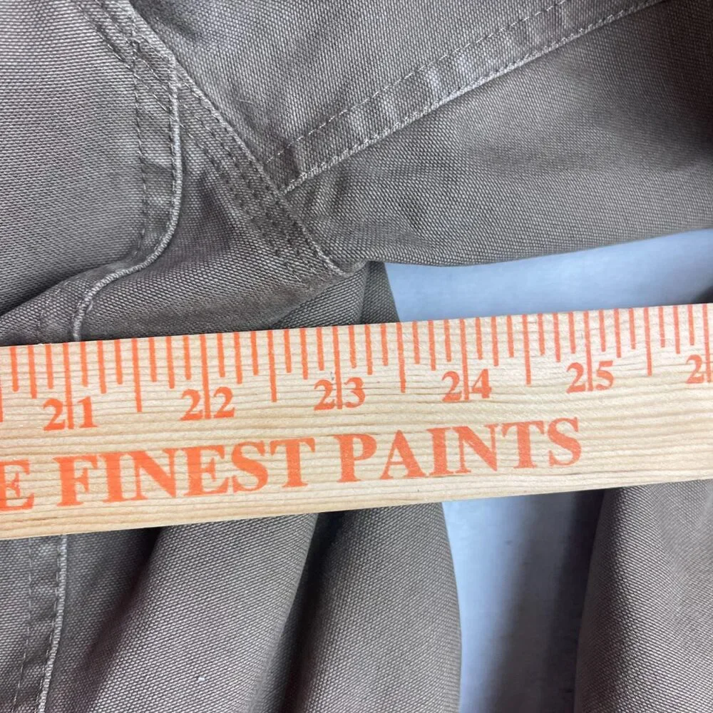 GAP Men's Khaki Barn Chore Coat Corduroy Collar Jacket Size XL_3